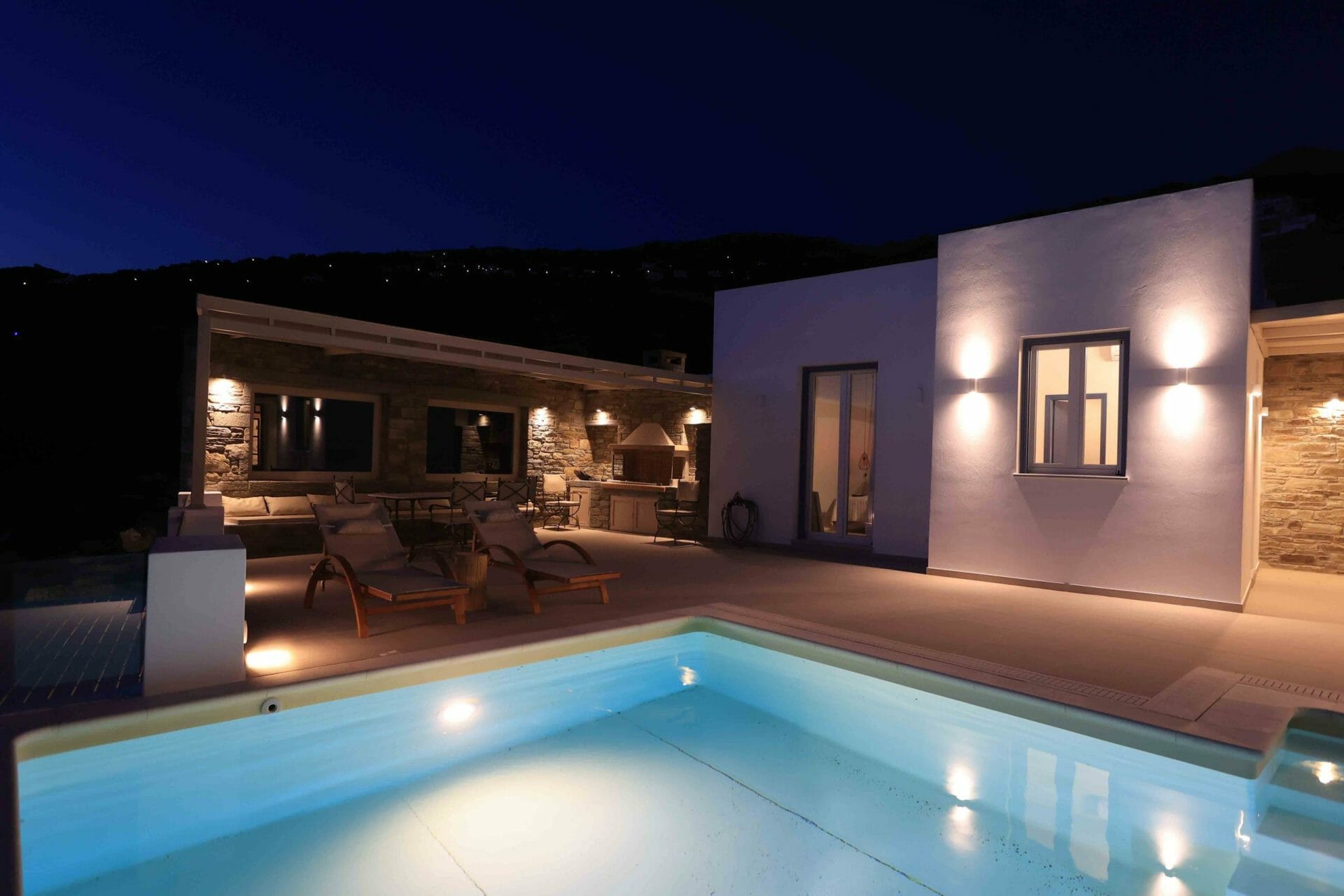 Captain's Villas & Suites Andros​ pool