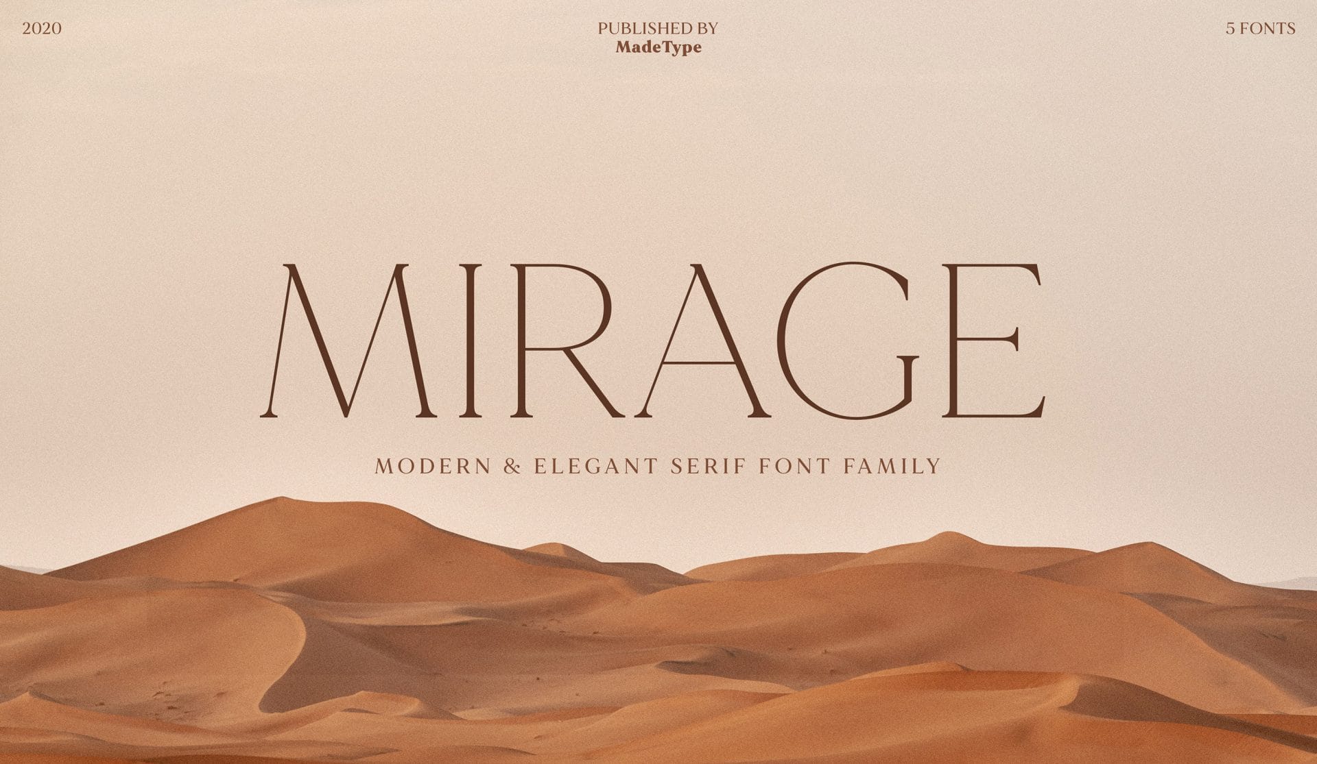 Mirage Typeface