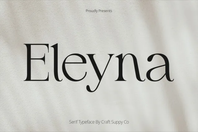 Eleyna Typeface