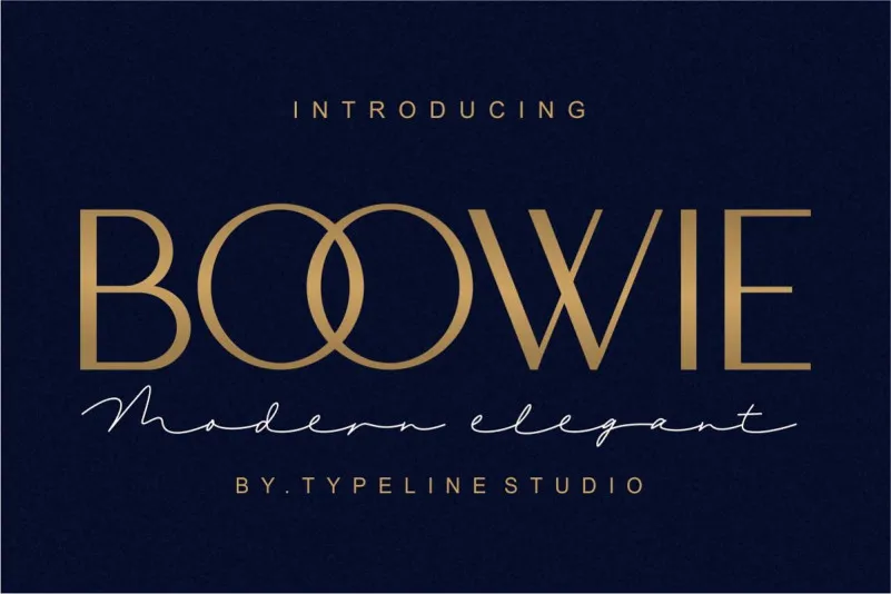 Boowie Typeface