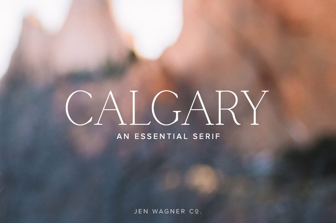 Calgary Typeface